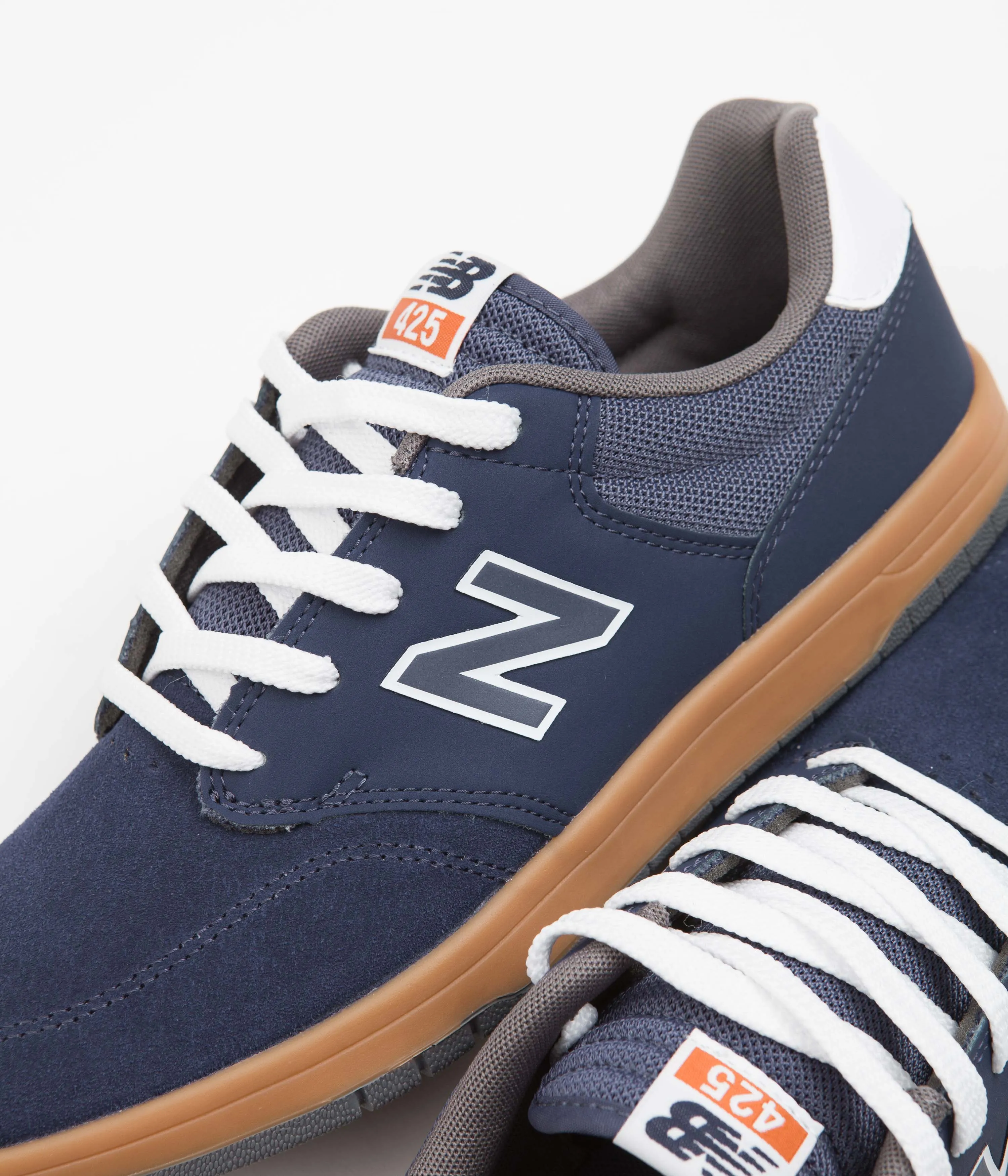 New Balance Numeric 425 Shoes - Navy / Atomic Yellow