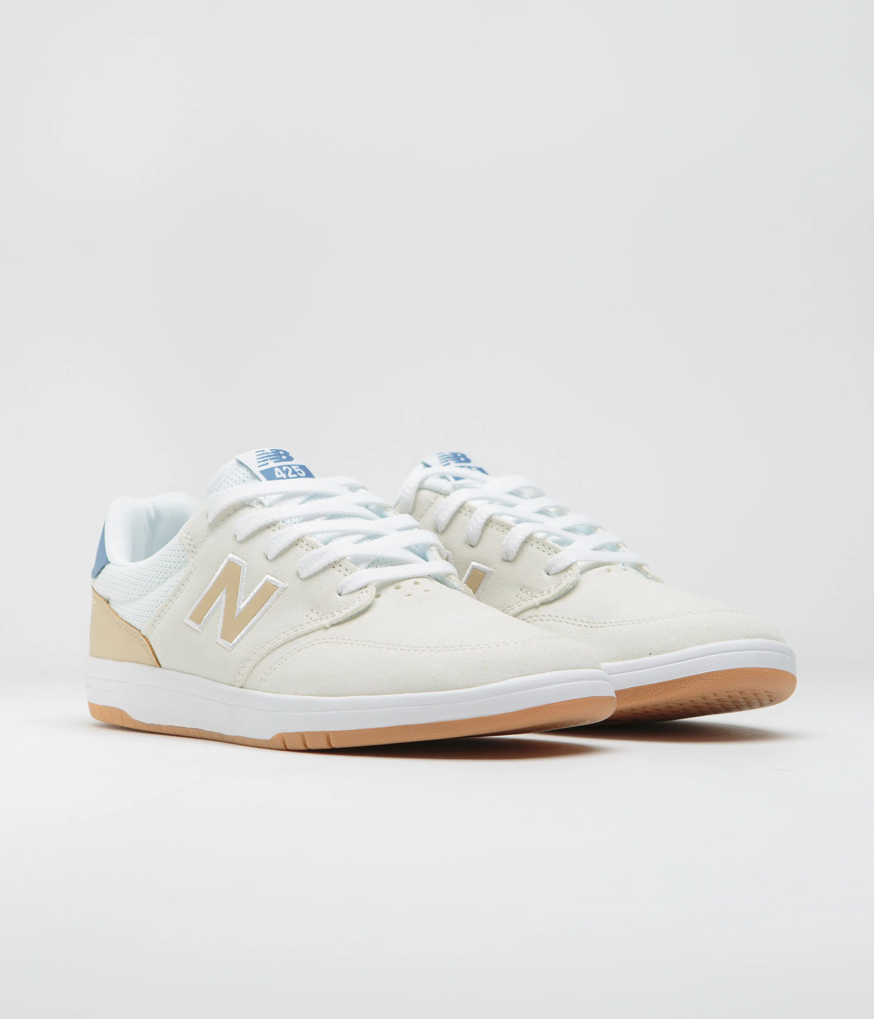 New Balance Numeric 425 Shoes - Sea Salt / White