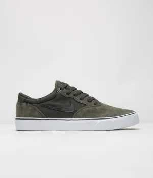 Nike SB Chron 2 Shoes - Sequoia / Black - Sequoia - White