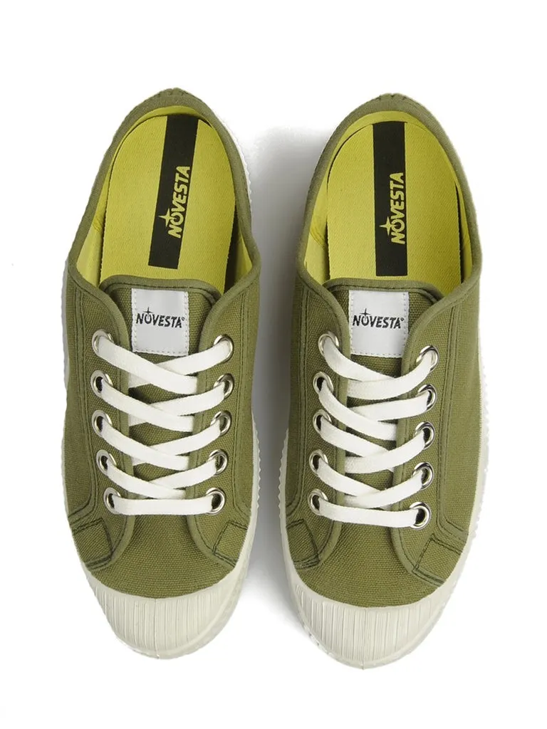 Novesta Star Master Low Top Trainers in Military