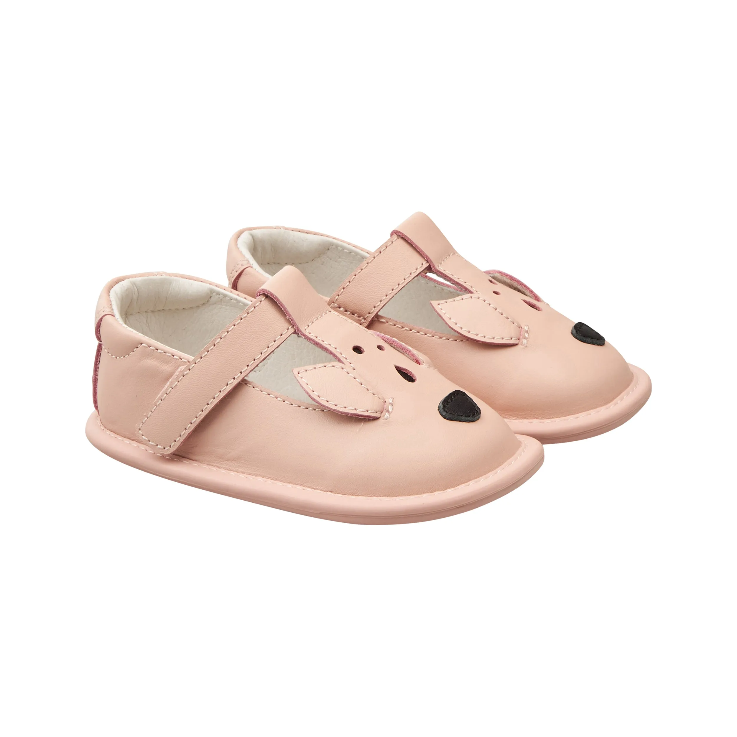 Old Soles Girl's 3011 Bambini Deer Shoes - Powder Pink