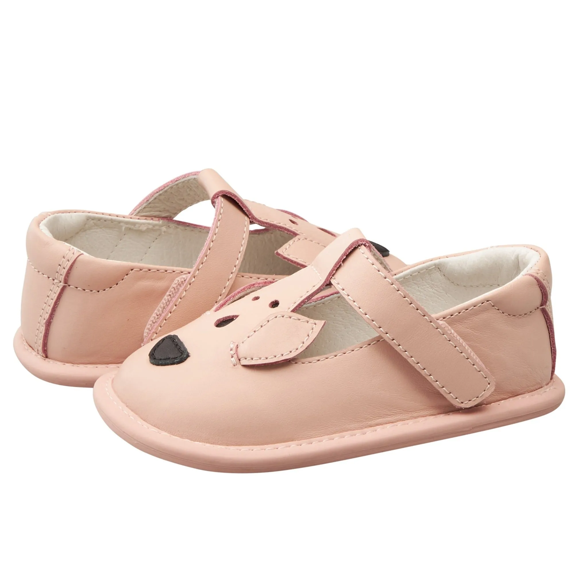 Old Soles Girl's 3011 Bambini Deer Shoes - Powder Pink