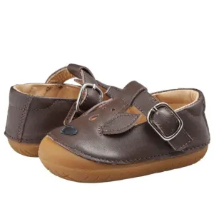 Old Soles Girl's Cutsie Deer Shoes - Brown