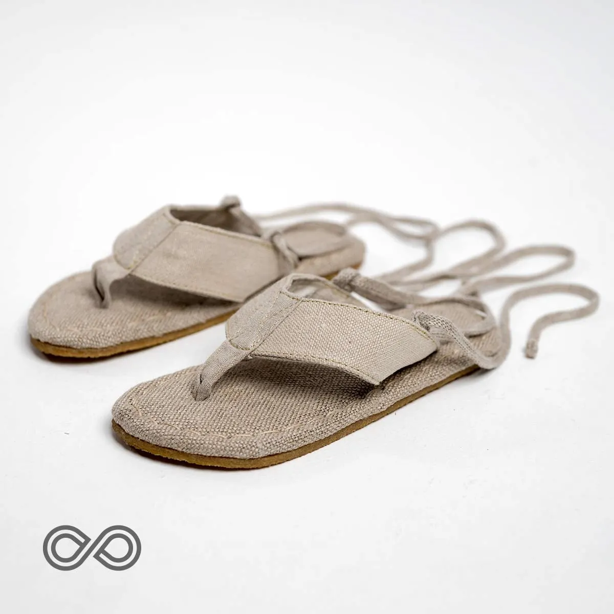 Organic Hemp Thong Flip-Flops Sandals (BAHAMAS Lace Edition; Unisex)