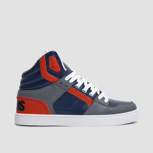 Osiris Clone Shoes - Navy/Red/Grey