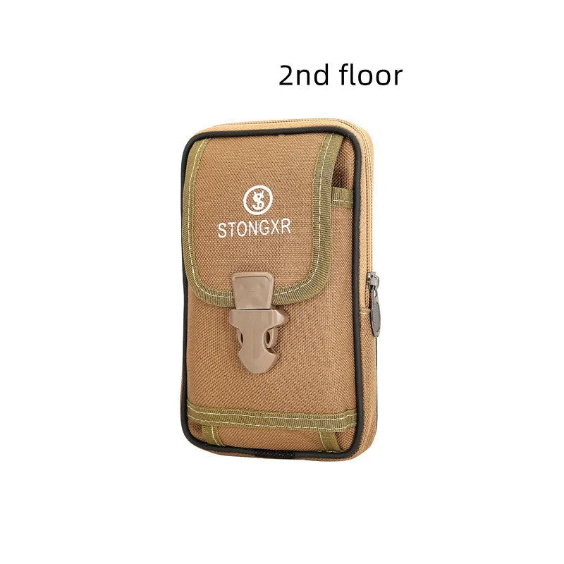 Oxford Cloth Waterproof Snap Phone Bag