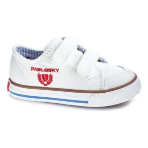 Pablosky Boy Shoe 974900 Canvas Blanco