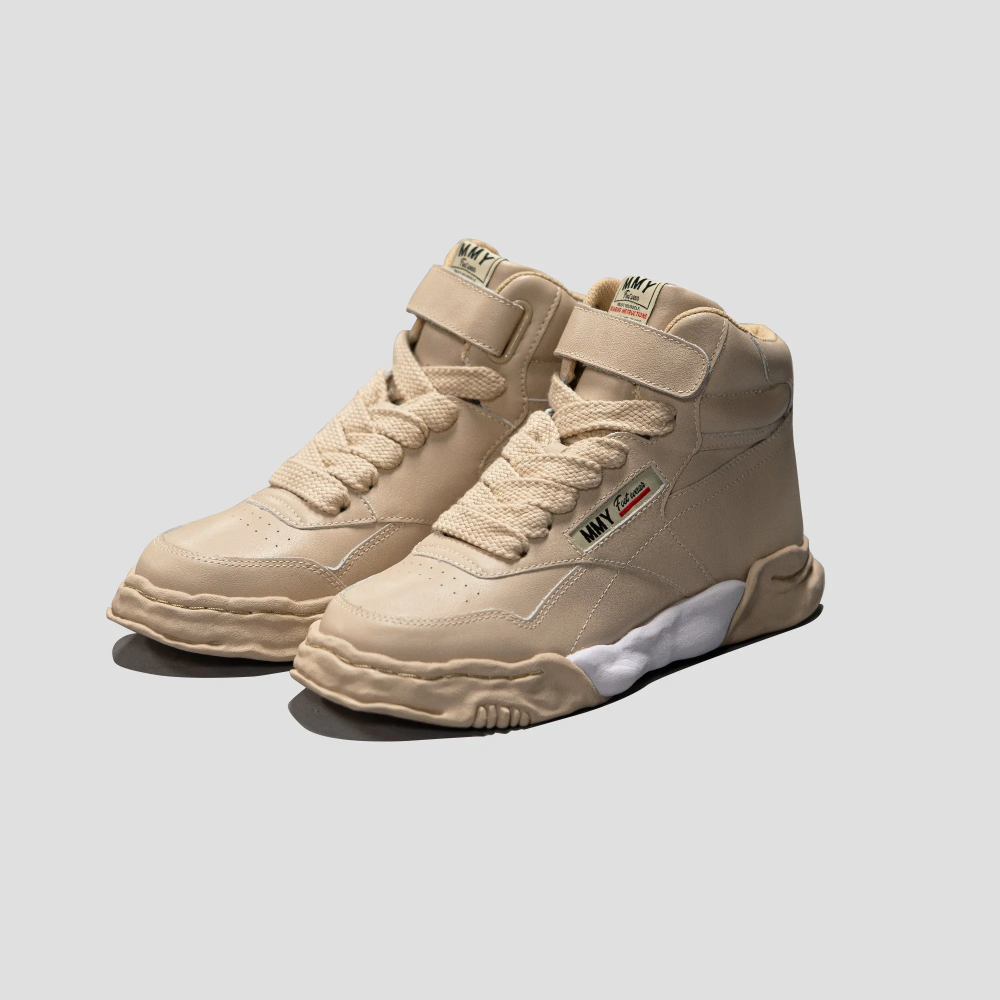 PARKER HIGH TOP SNEAKER - BEIGE