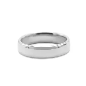 Platinum 5mm Court Band Ring