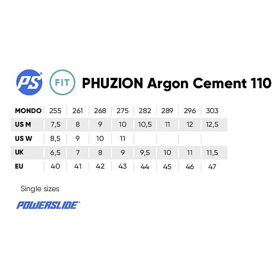 Powerslide Phuzion Argon 110 Cement