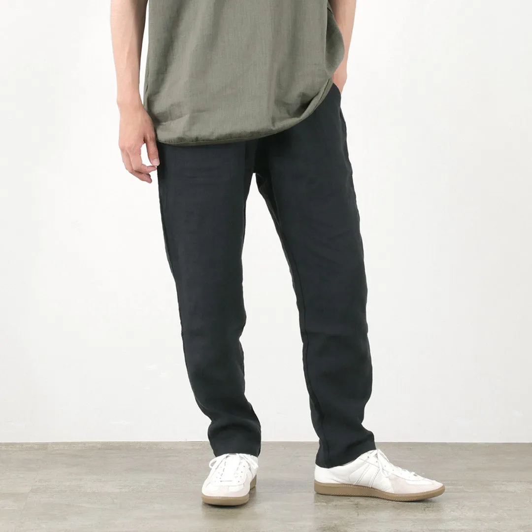 RE MADE IN TOKYO JAPAN / French Linen Tucked Pants