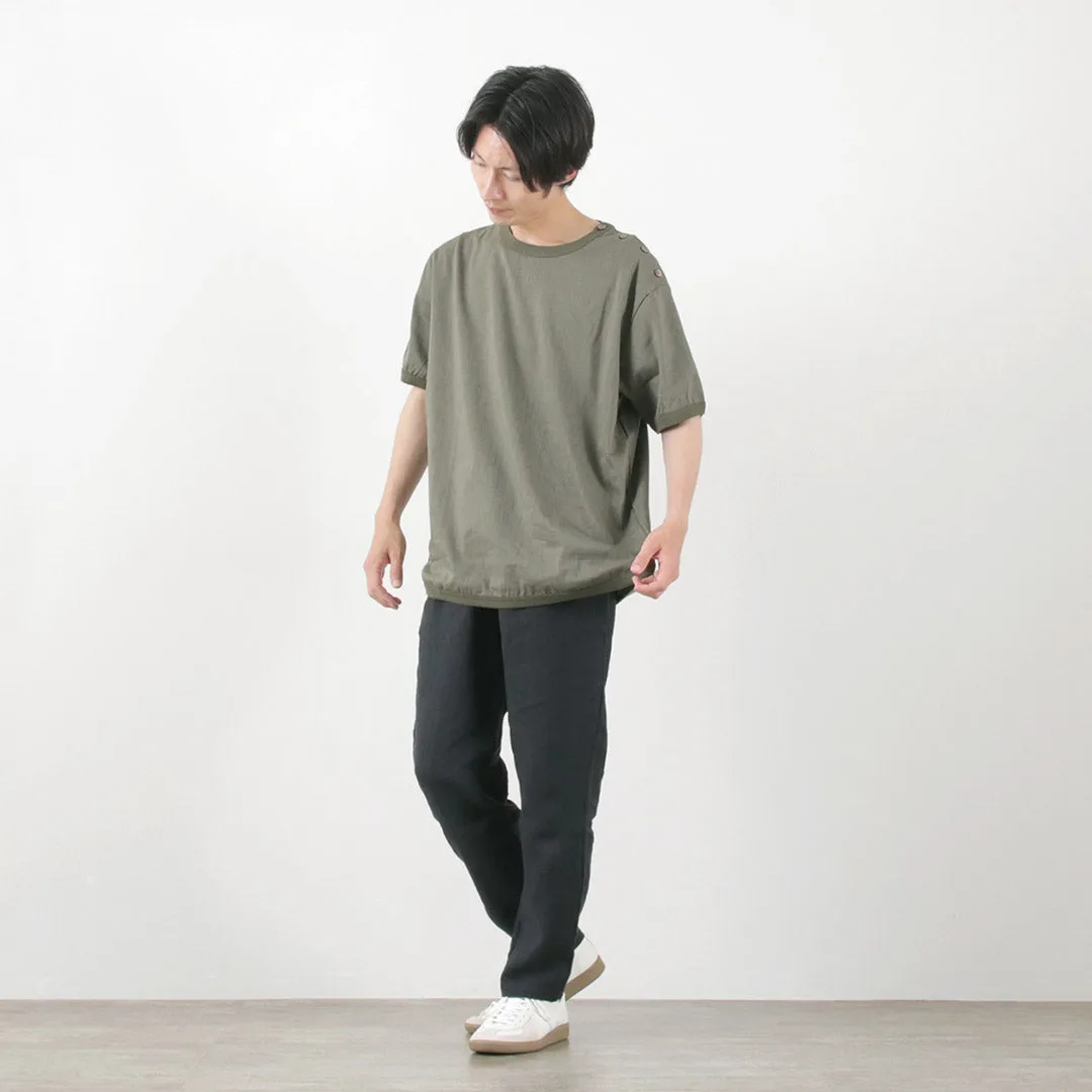 RE MADE IN TOKYO JAPAN / French Linen Tucked Pants