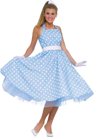 Rubie's Women's Polka Dot Prom Dress Costume