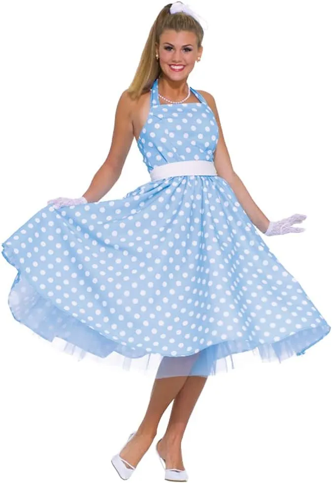 Rubie's Women's Polka Dot Prom Dress Costume