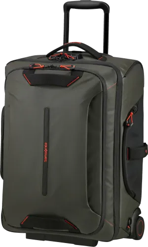 Samsonite Ecodiver Duffle with wheels 55cm backpack Climbing Ivy | Buy Samsonite Ecodiver Duffle with wheels 55cm backpack Climbing Ivy here | Outnorth