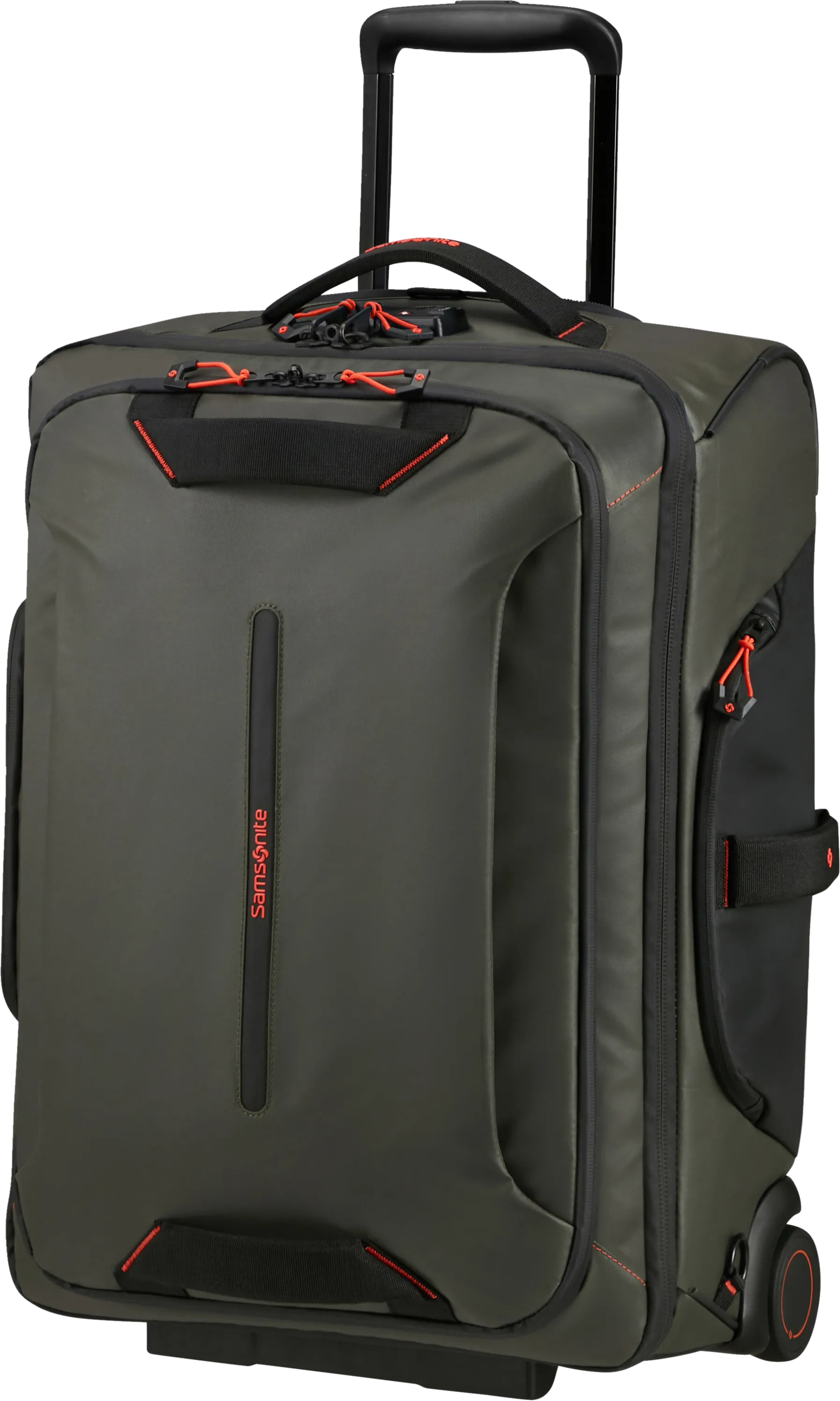 Samsonite Ecodiver Duffle with wheels 55cm backpack Climbing Ivy | Buy Samsonite Ecodiver Duffle with wheels 55cm backpack Climbing Ivy here | Outnorth