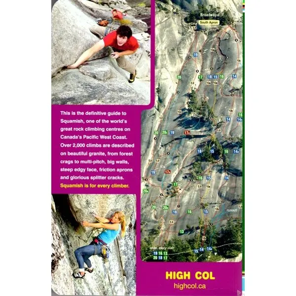 Squamish Rock Climbing Guidebook