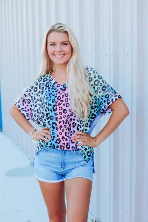 Striking Leopard Top