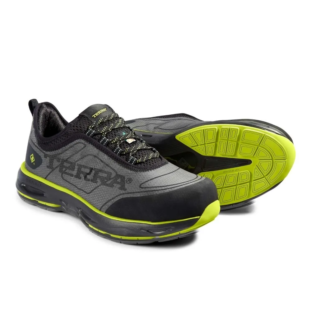 Terra Lites Unisex Composite Toe Athletic Safety Shoe TR0A4NRBBL - Yellow/Black