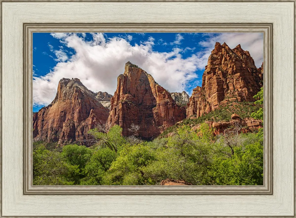 The Three Patriarchs Zion National Park