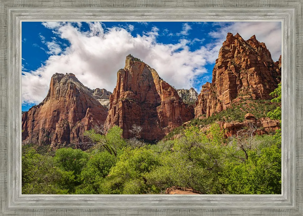 The Three Patriarchs Zion National Park