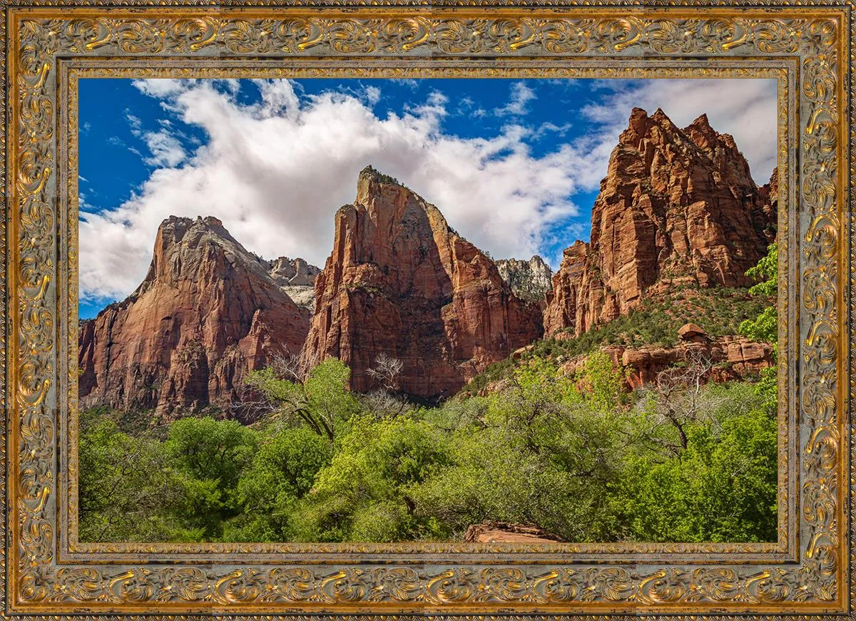 The Three Patriarchs Zion National Park