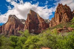 The Three Patriarchs Zion National Park