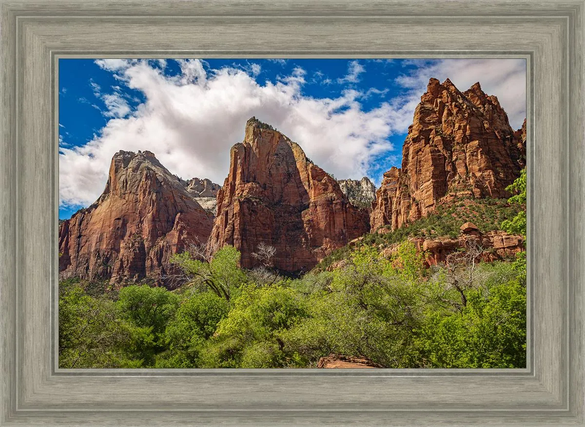 The Three Patriarchs Zion National Park