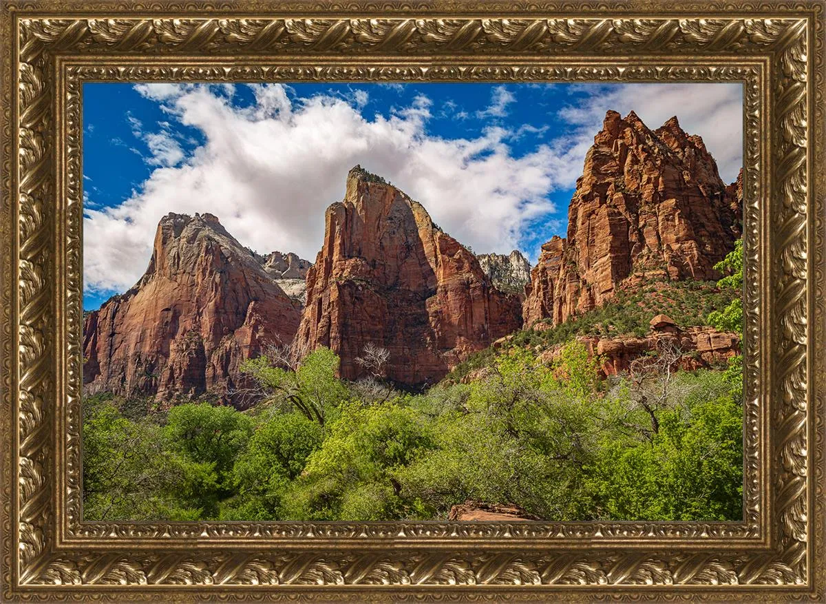 The Three Patriarchs Zion National Park