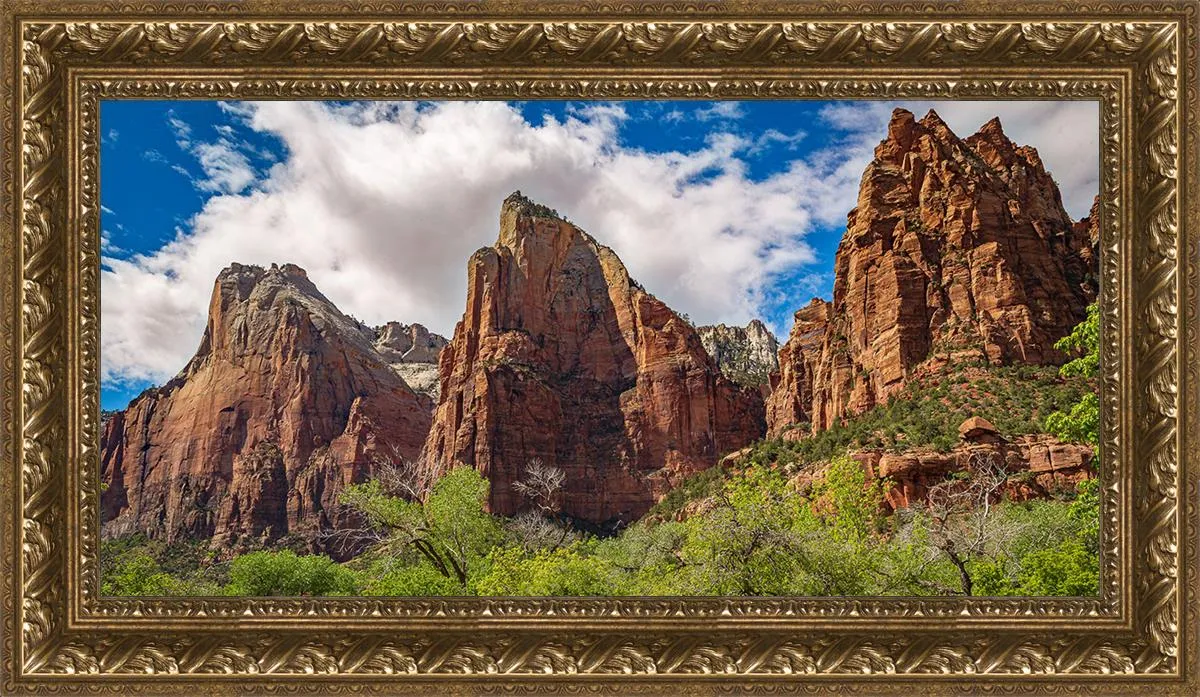 The Three Patriarchs Zion National Park