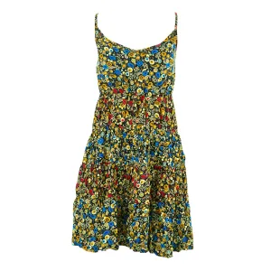 Tier Drop Summer Dress - Paisley Garden Rayon