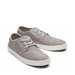 TOMS Men's Carlo Sneaker - Canvas Drizzle Grey