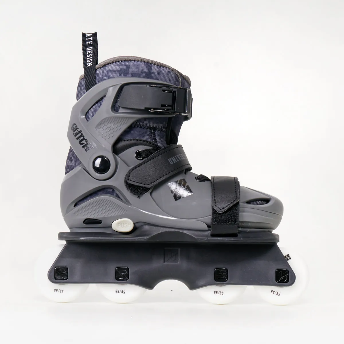 USD Glitch Junior Adjustable Grey Skates