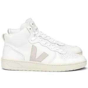 Veja V-15 Leather - White / Natural (MAN   WOMAN)