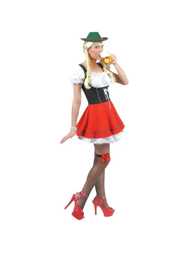 Woman's Bavarian Beer Girl Costume