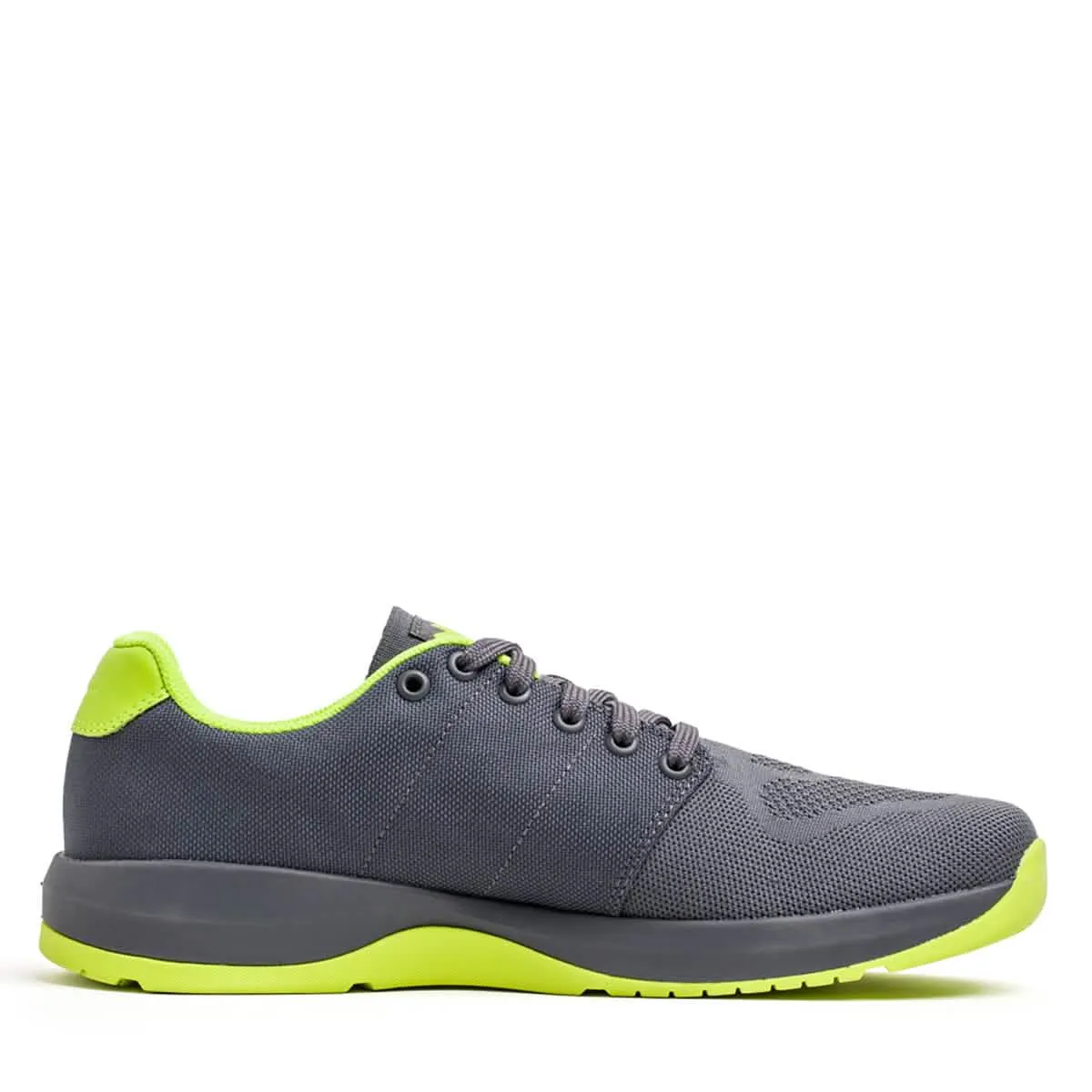 Women's Ballistic Trainers - Wolf Grey   Acid Lime W / Acid Lime Reflective Spearhead