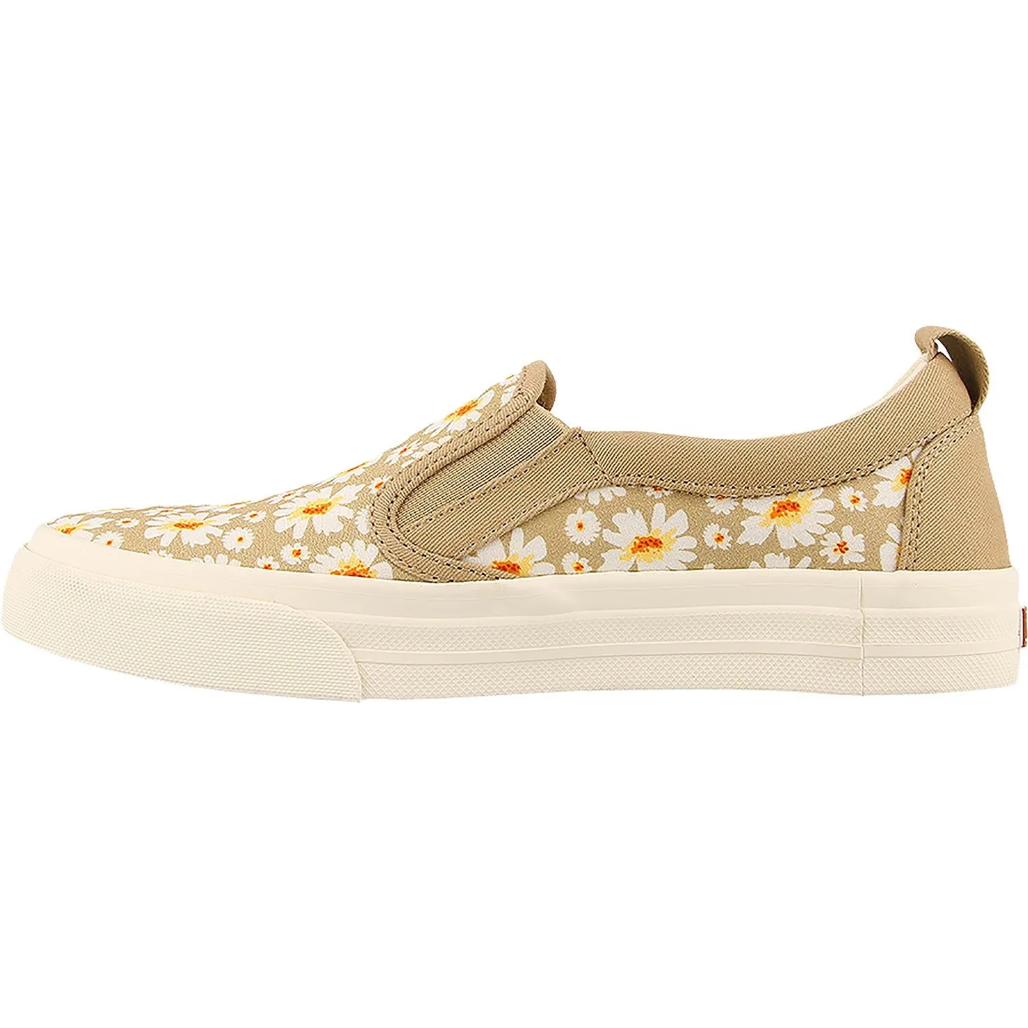 Women's Taos Rubber Soul Tan Daisy Canvas