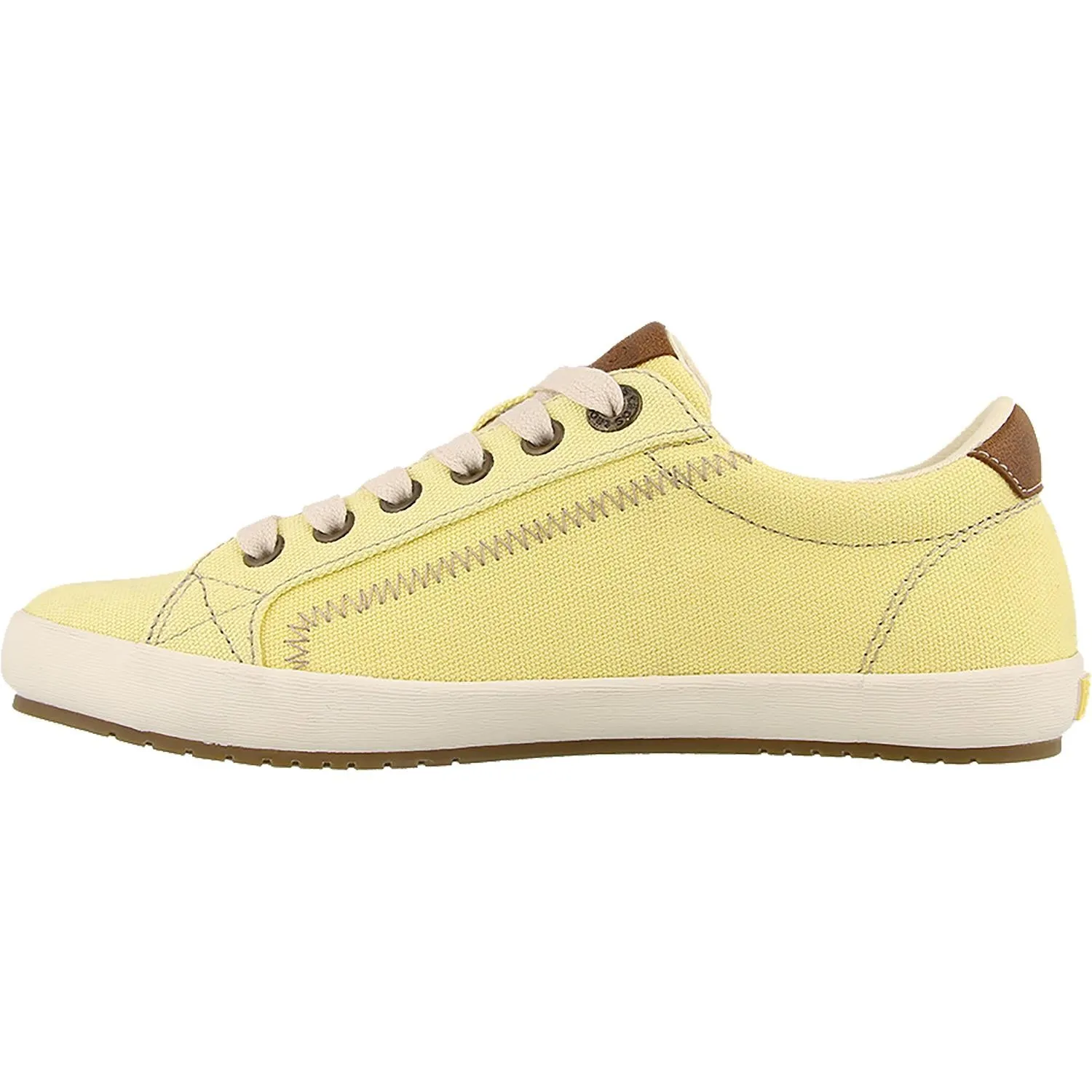 Women's Taos Star Burst Yellow/Tan Canvas