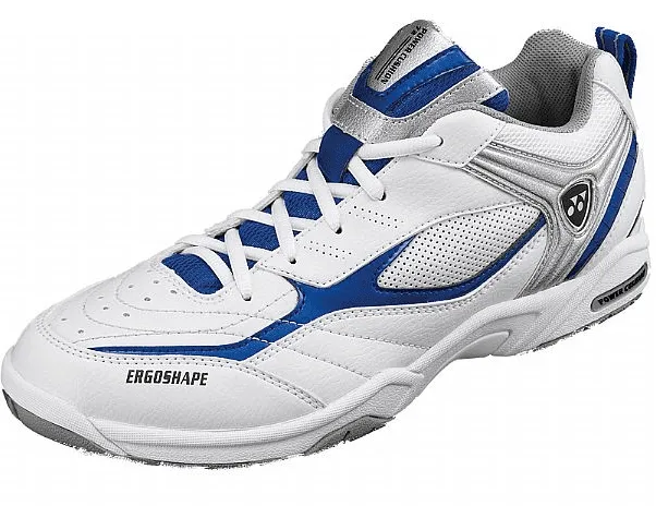 Yonex SHB-72EX Power Cushion Unisex Court Shoes, White / Silver